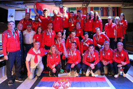 Srbija treći put šampion sveta u kuglanju